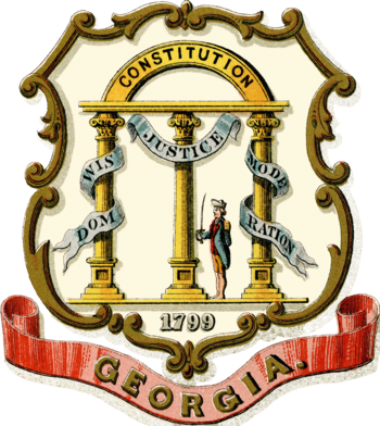 Coat of arms of the State of Georgia (1876).png