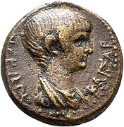 Coin depicting Nero as a boy.jpg