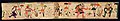 Collectie NMvWereldculturen, TM-6389-2, Doek - tempelversiering (fragment)- Fragment van een geborduurde tempelversiering, 1950-1970.jpg