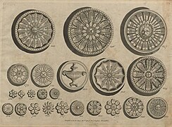 Drawings of round ornaments