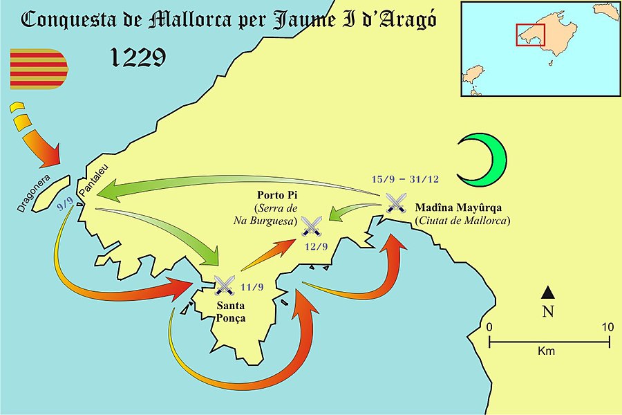 Conquesta de Mallorca per Jaume I d'Arag 01