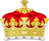 Coronet of a Grandchild of the Sovereign.svg