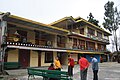 Courtyard of Enchey Gompa in Gangtok.jpg
