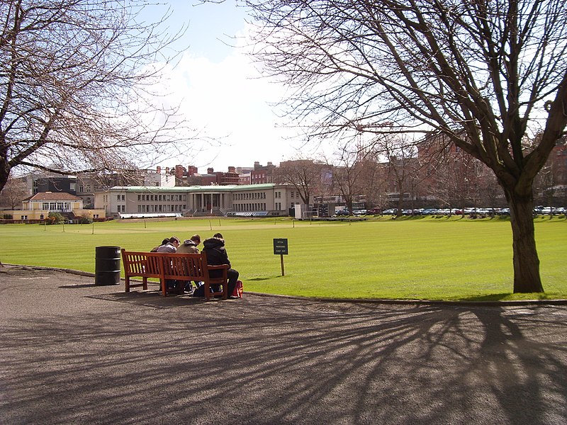 File:Cricket ground Trinity College Dublin.JPG