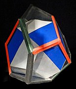 Crystal model Crystal model of tetartoid around dyakis dodecahedron (mirrored).jpg