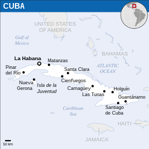 Cuba - Location Map (2013) - CUB - UNOCHA.svg