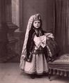 Tatar giysileriyle Prenses Lazarev, tarihi bilinmiyor