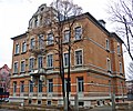 Apartment building in open development