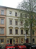 Apartment building in closed development