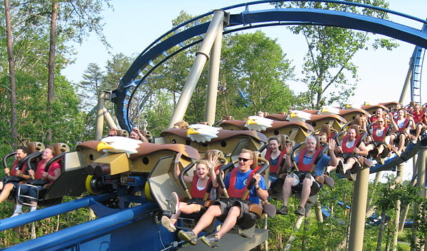 Wild Eagle, America's first wing coaster