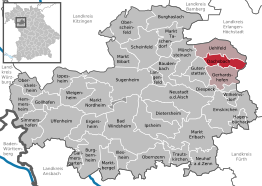 Kaart van Dachsbach