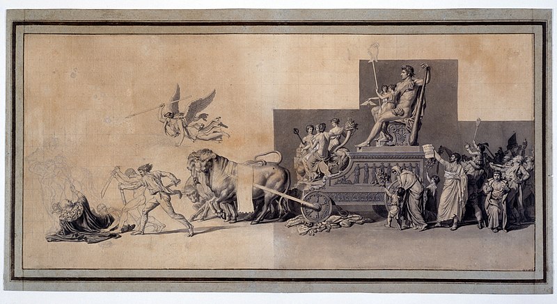 File:David - Le Triomphe du peuple français. Projet de décoration, D.4852.jpg