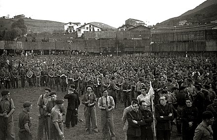 Gathering of Requeté combatants, Tolosa 1937