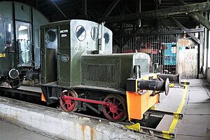 Deutz OMZ 117 R im Eisenbahnmuseum Jaworzyna Śląska