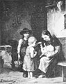 Die Gartenlaube (1886) b 257.jpg Kleine Freunde Nach dem Oelgemälde von J. Moroder