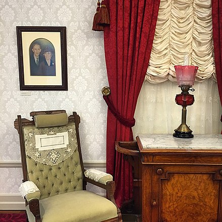 A replica of Walt Disney's apartment at the Walt Disney Family Museum