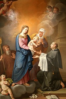 Chiesa dell'Adorazione, Jesi Domenico Luigi Valeri, Madonna con il Bambino e Sanrt'Antonio.jpg