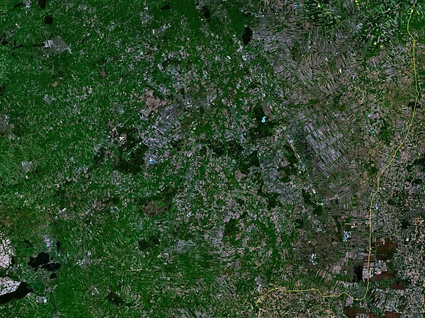 Satellite image of Drenthe