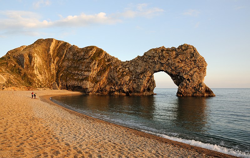 File:Durdle Door Dorset Sunset.jpg