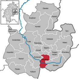 Kaart van Ebersburg