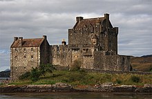 Fotografía del castillo de Eilean Donan