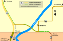 Mapa de carreteras de Emerson.png