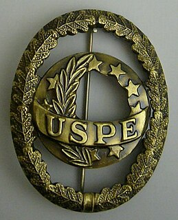 European Police Achievement Badge Award