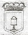 Armas galegas nun documento cos escudos do reino e das sete provincias, 1781.