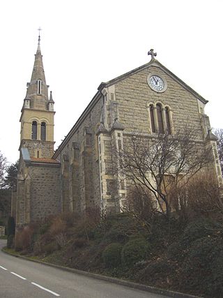 <span class="mw-page-title-main">Estrablin</span> Commune in Auvergne-Rhône-Alpes, France