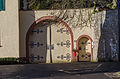 Cellar, courtyard wall