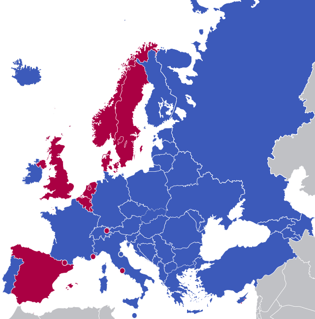 Monarchies In Europe Wikipedia   640px European Monarchies.svg 