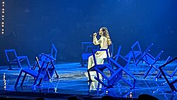 Eurovision 2022 - Semi-final 1 - Greece - Amanda Georgiadi Tenfjord.jpg