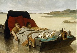 The Sons of Clovis II, by Evariste Luminais