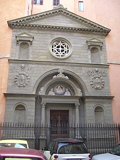 SantIvo dei Bretoni Church in Rome, Italy