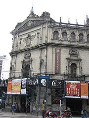 Fachada del Teatro Nacional Cervantes sobre la calle Libertad..JPG