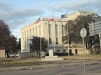 Falls County Courthouse, March, 2009