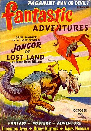 <i>Fantastic Adventures</i> American pulp fantasy and science fiction magazine