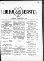 Thumbnail for File:Federal Register 1946-06-15- Vol 11 Iss 117 (IA sim federal-register-find 1946-06-15 11 117).pdf