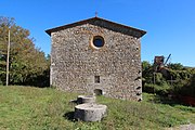 Die Kirche der Abtei San Nicolò al Monte Orvietano