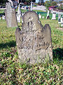 Grave marker in Bethel Cemetery, Bethel Park, Pennsylvania