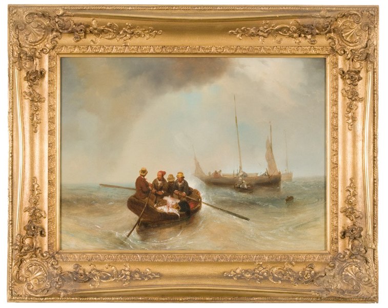 File:Fishing Boats by Eugene Louis Gabriel Isabey, c. 1825 (f39e450f-ddc7-4bae-b90b-a37ba8459bf2).jpg