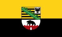 Urzędowa flaga Saksonii-Anhaltu