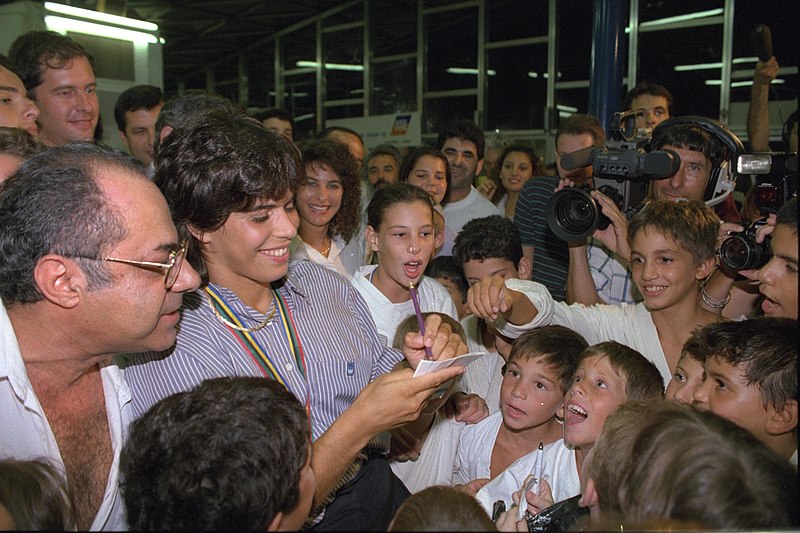 File:Flickr - Government Press Office (GPO) - Barcelona Olympic Medalist Yael Arad.jpg