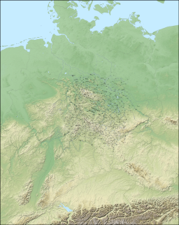 Flussgebietskarte Deutschland