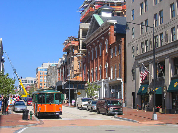 Ford's Theatre on 10th St. NW, part of the traditional Downtown