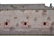 Fort Pulaski National Monument, chatham county, Georgia, U.S. This is an image of a place or building that is listed on the National Register of Historic Places in the United States of America. Its reference number is 66000064.