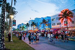 Fox Sports South Beach Miami en Floride Super Bowl Télévision (49473183616) .jpg