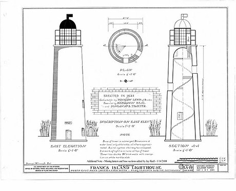 Frank's Island Light