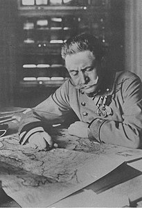 Franz Conrad von Hötzendorf, cap d'estat major austrohongarès i creador de la Strafexpedition