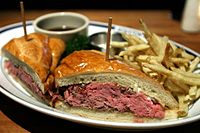 A French dip
